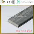 Wpc solid decking waterproof new colorful gray wood grain tile